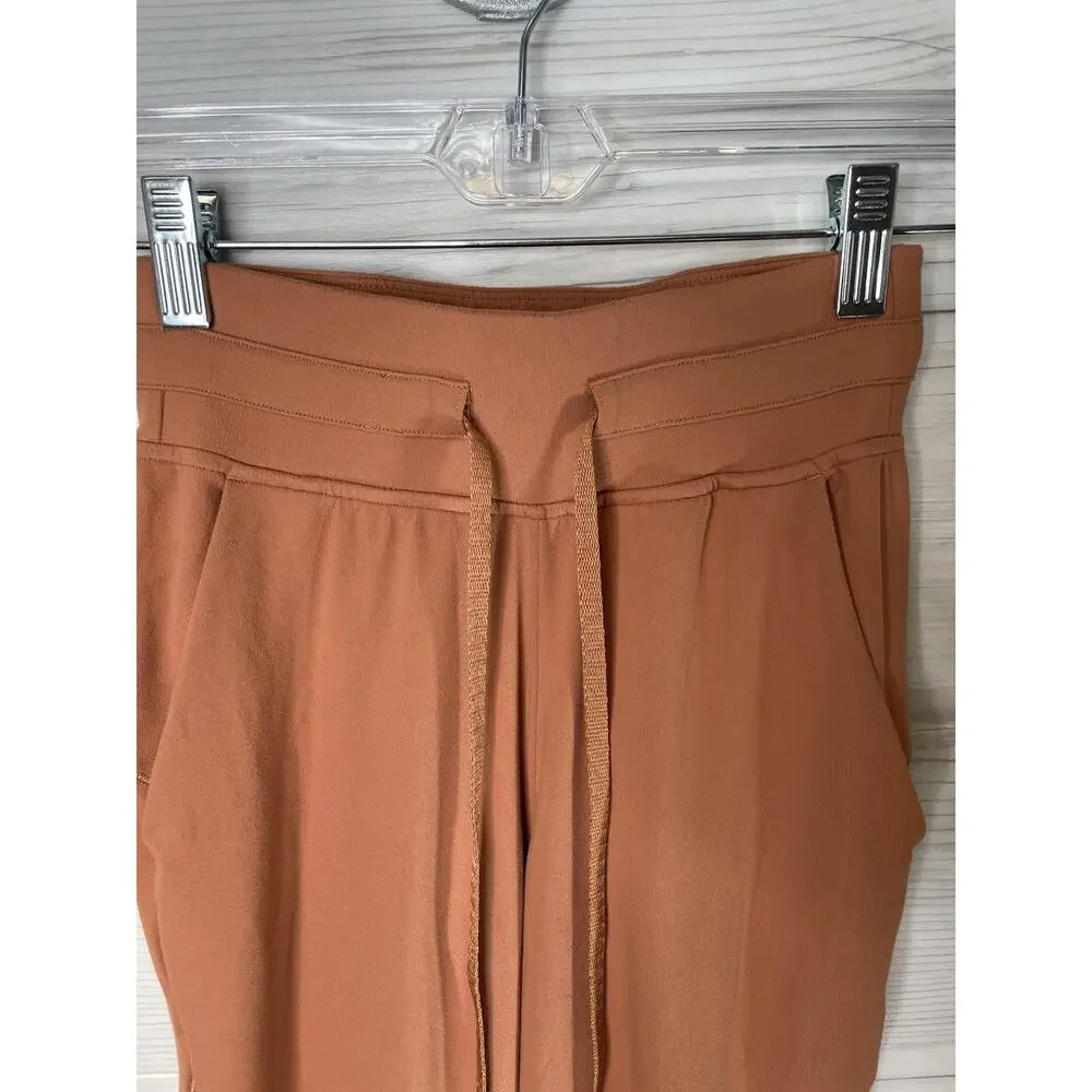 Lululemon Ready To Rulu Jogger Pants Womens 0‎ High Rise Cuffed Pockets Yoga